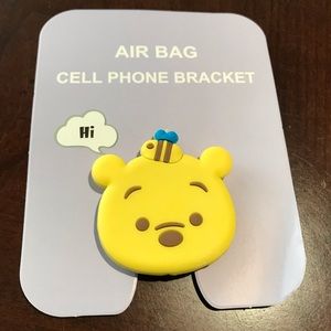 Winnie The Pooh Silicone Pop Socket